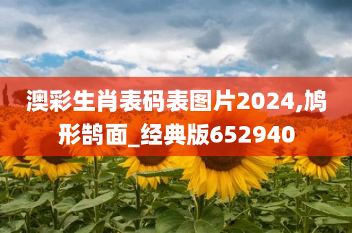 澳彩生肖表码表图片2024,鸠形鹄面_经典版652940