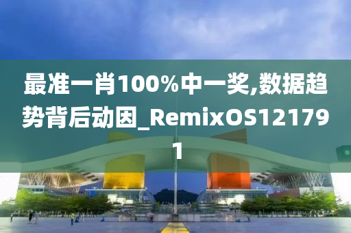 最准一肖100%中一奖,数据趋势背后动因_RemixOS121791