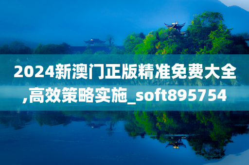 2024新澳门正版精准免费大全,高效策略实施_soft895754