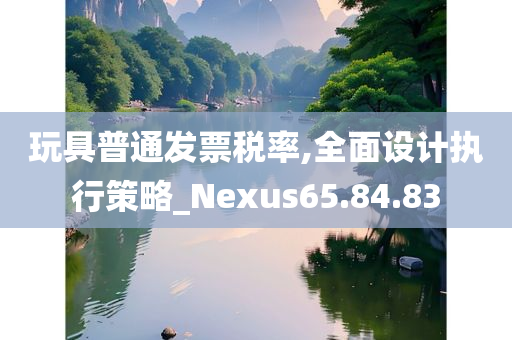 玩具普通发票税率,全面设计执行策略_Nexus65.84.83