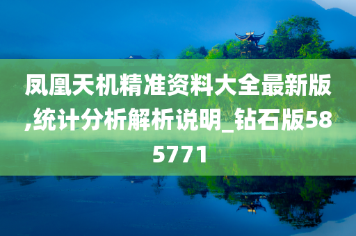 凤凰天机精准资料大全最新版,统计分析解析说明_钻石版585771