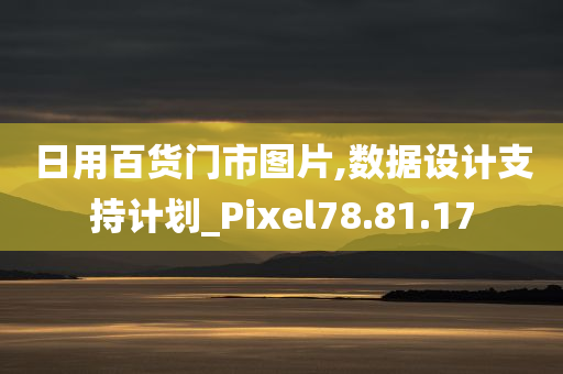 日用百货门市图片,数据设计支持计划_Pixel78.81.17