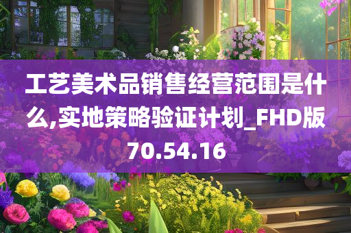 工艺美术品销售经营范围是什么,实地策略验证计划_FHD版70.54.16