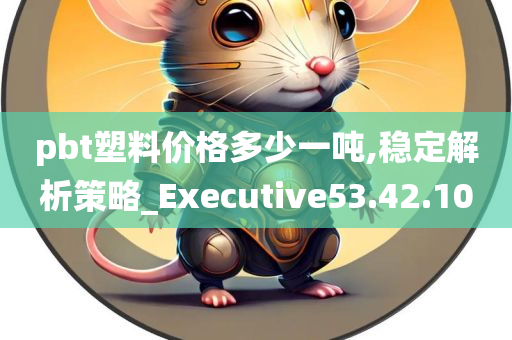 pbt塑料价格多少一吨,稳定解析策略_Executive53.42.10