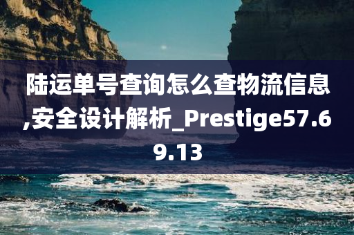 陆运单号查询怎么查物流信息,安全设计解析_Prestige57.69.13