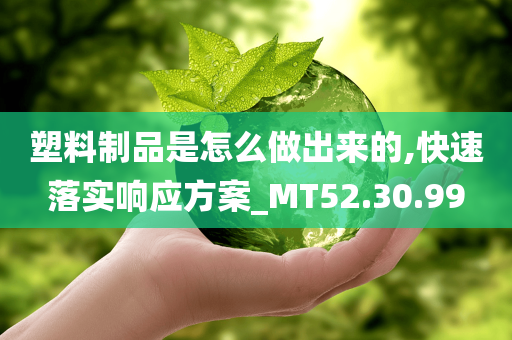 塑料制品是怎么做出来的,快速落实响应方案_MT52.30.99