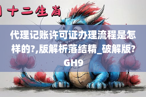 代理记账许可证办理流程是怎样的?,版解析落结精_破解版?GH9