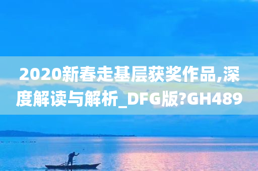 2020新春走基层获奖作品,深度解读与解析_DFG版?GH489