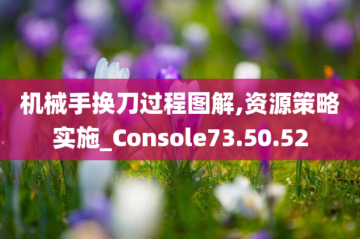 机械手换刀过程图解,资源策略实施_Console73.50.52