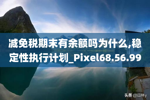 减免税期末有余额吗为什么,稳定性执行计划_Pixel68.56.99