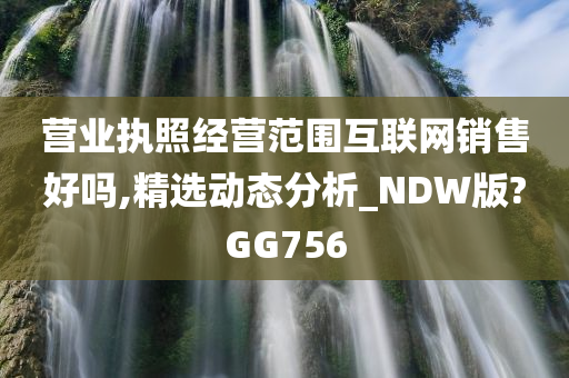 营业执照经营范围互联网销售好吗,精选动态分析_NDW版?GG756