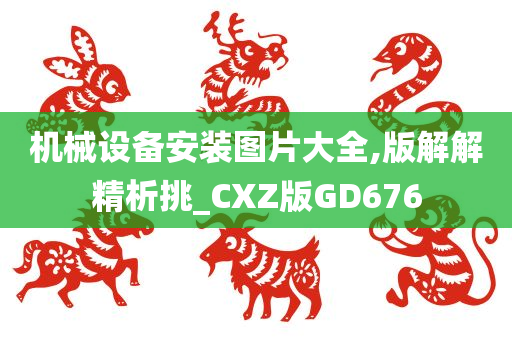 机械设备安装图片大全,版解解精析挑_CXZ版GD676