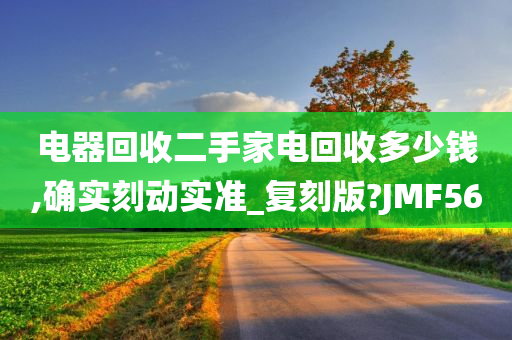 电器回收二手家电回收多少钱,确实刻动实准_复刻版?JMF56