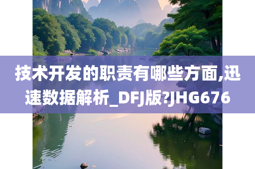 技术开发的职责有哪些方面,迅速数据解析_DFJ版?JHG676